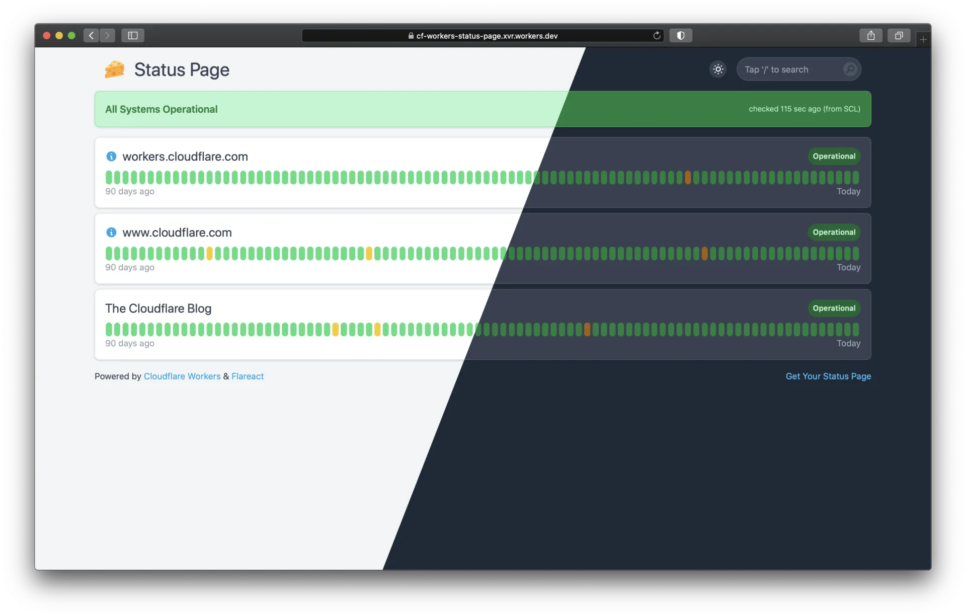 Deploy a Cloudflare Workers Status Page with Azure DevOps