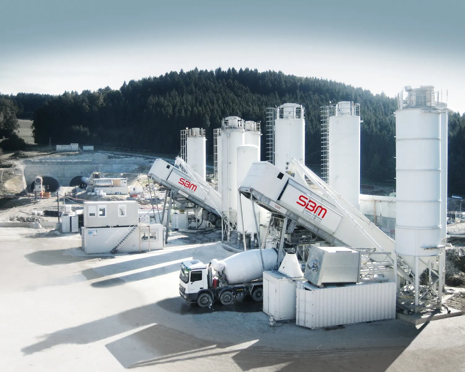 Industrieanlage der SBM Mineral Processing GmbH