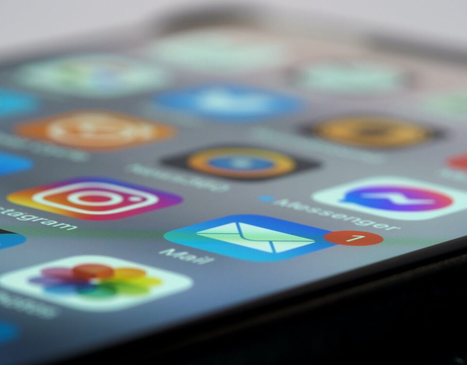 Icons on Cellphone Screen