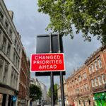 a street sign on a pole